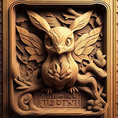 3D model The Mystery is History Mysterious Pokmon X (STL)